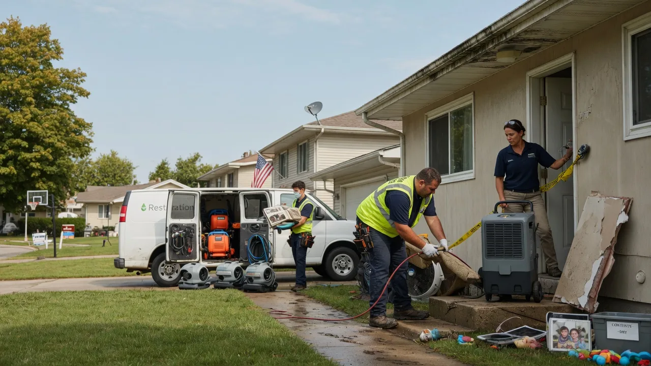Water Damage Restoration in Cedarville, IL near me